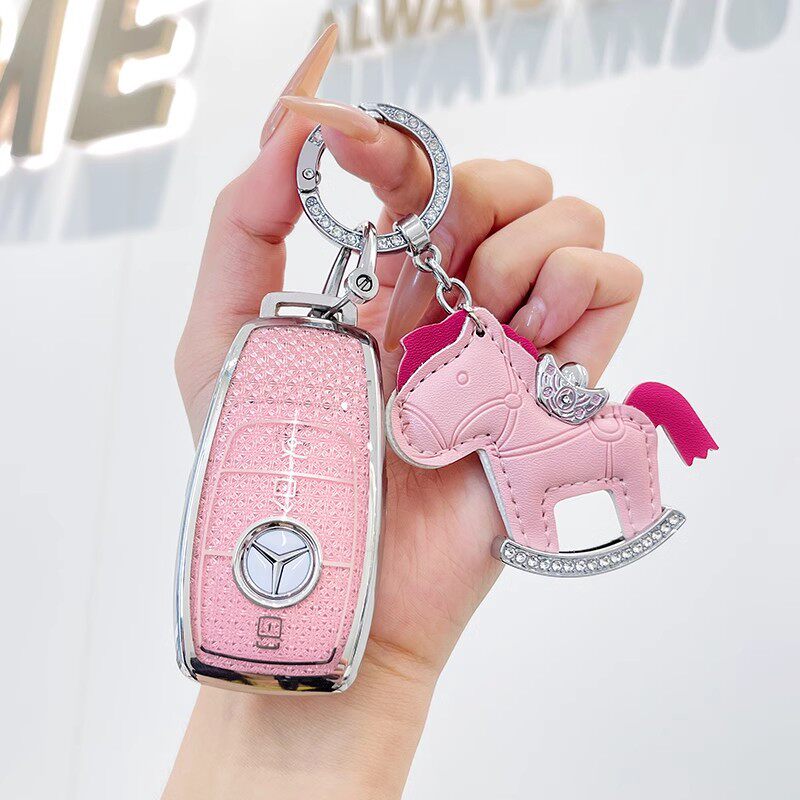 适用奔驰钥匙保护套e300l/c260l/glc/c200扣glb/gle350e260钥匙壳