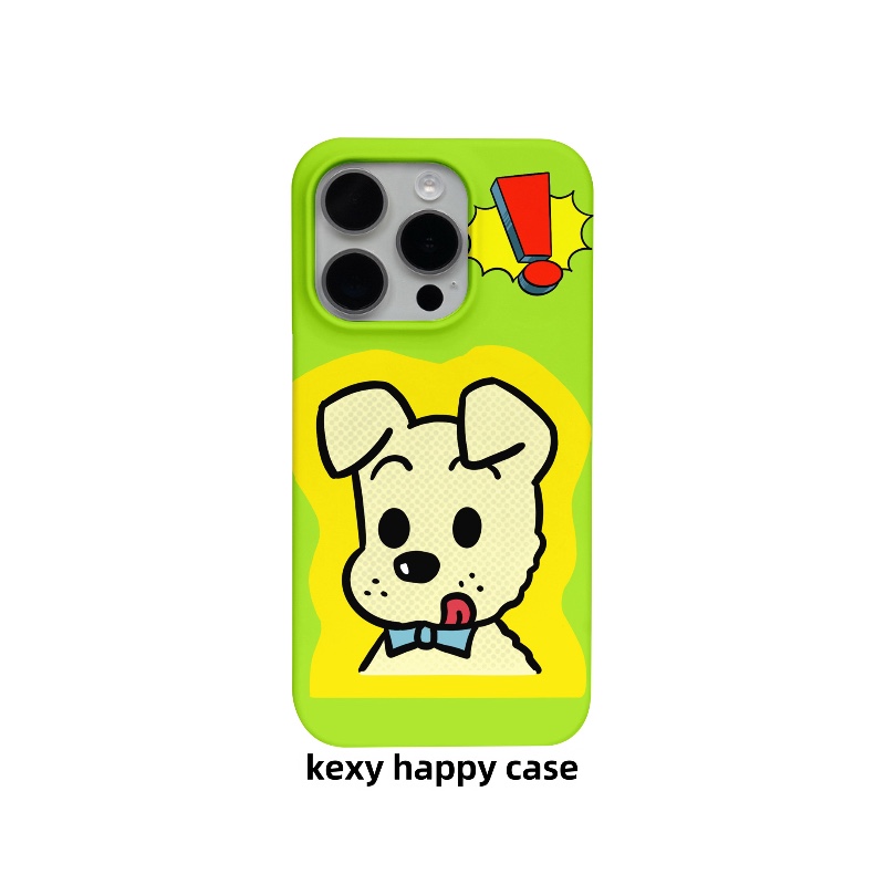 可爱卡通小狗适用华为mate70手机壳iPhone16promax新款小米15红米k80硬壳OPPOReno13苹果14创意爆款菲林软壳