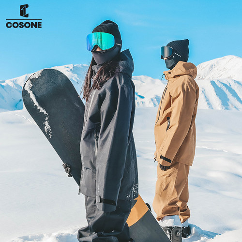 COSONE全压胶3L防水单板雪服套装