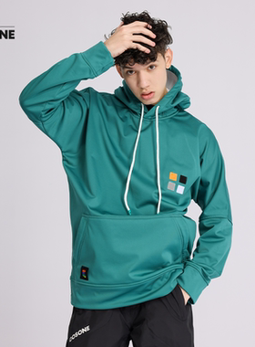 【两件5折】COSONE新款滑雪连帽卫衣防水保暖滑雪内搭卫衣帽衫