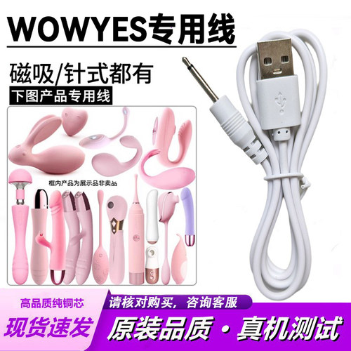 适用wowyes欧亚思充电器线 5MM磁吸电源线 针式DC细针圆孔数据线