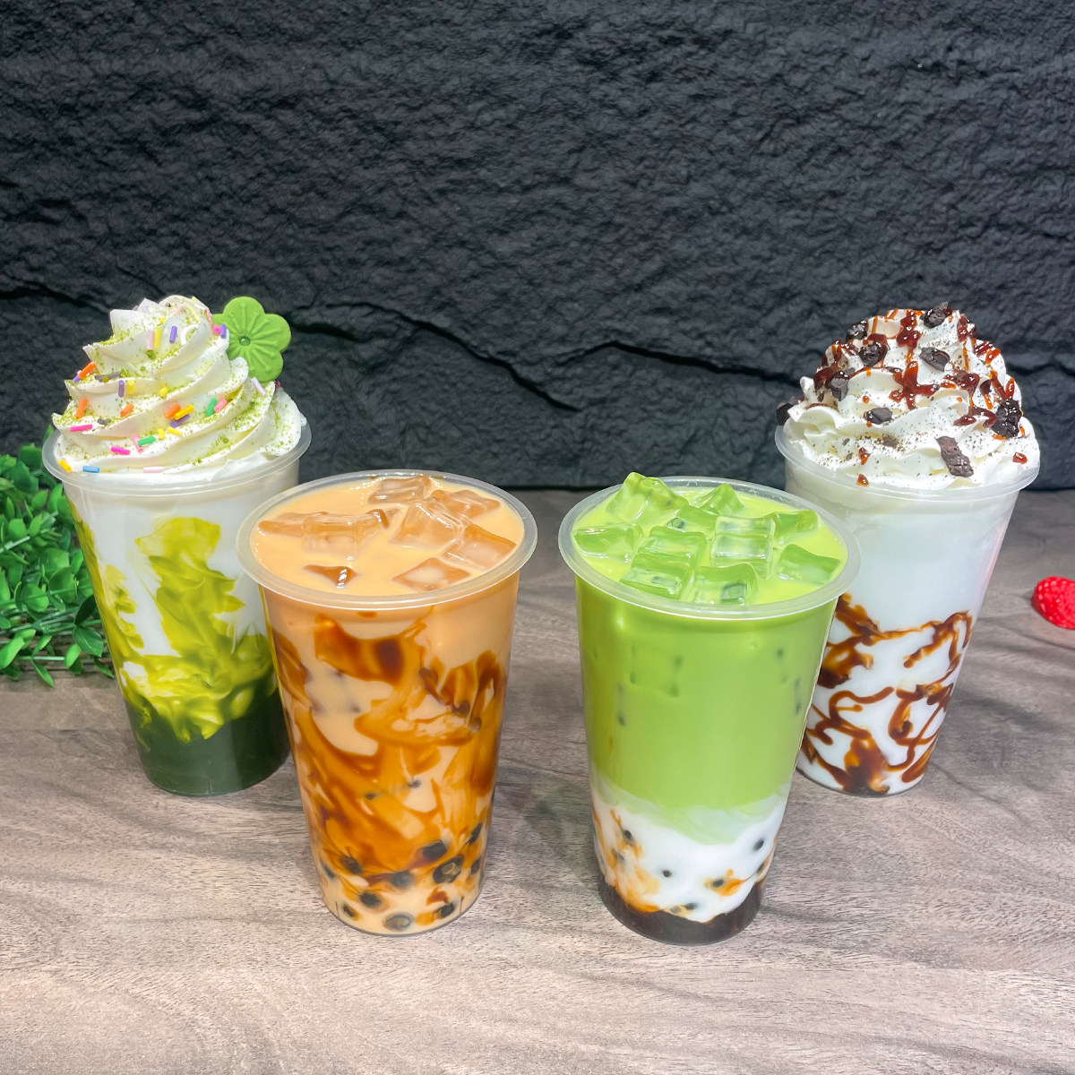 仿真水果模型奶茶店模型