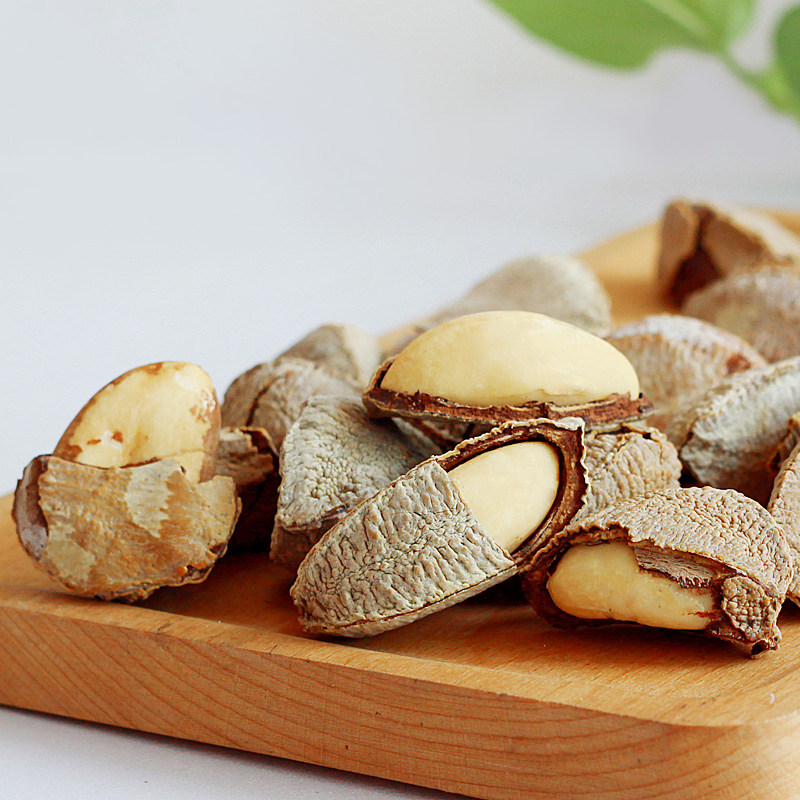 新疆原味盐焗500g鲍鱼果沙漠果巴西坚果休闲零食包邮新货沙漠果