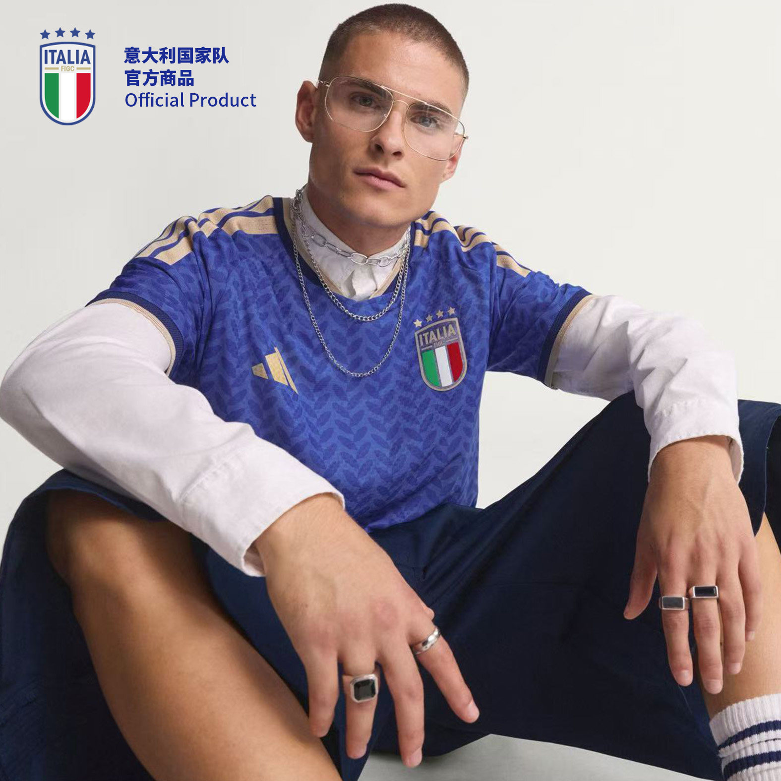 【官网同款】意大利国家队 | 意大利26世界杯主场球衣-球员版
