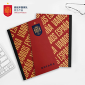 软抄笔记本记事本手账本球迷周边文具 西班牙国家队 官方正版