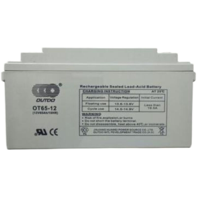 OUTDO奥特多蓄电池OT65-1212V65AH阀控密封式铅酸直流屏UPS基站