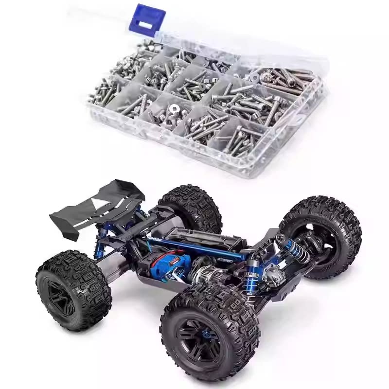 1/8 Traxxas雪橇Sledge遥控车螺丝包维修 螺丝盒套装易损升级件