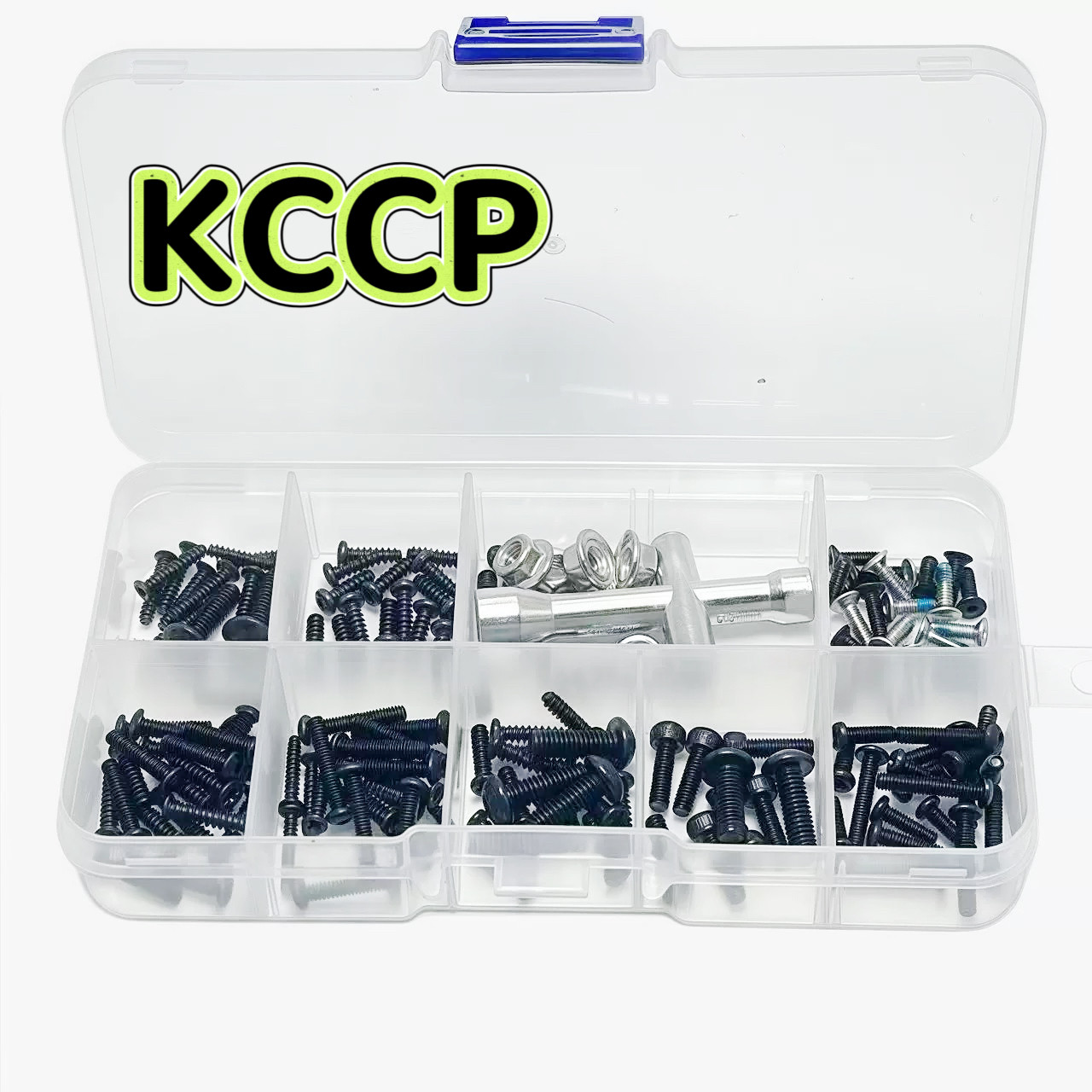 RC模型车改装配件 MJX美嘉欣 14211螺丝工具收纳盒 修车螺丝盒