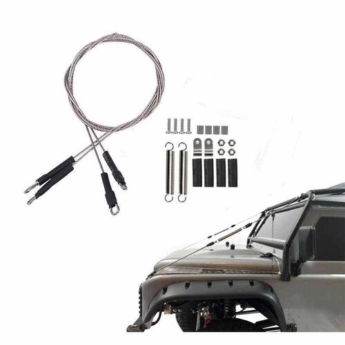仿真攀爬车车头双拉钢绳B3 MK07 JK07 CK5811多种车型Axial TRX-4