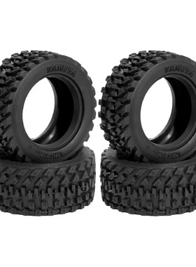 田宫 51427 M车 60D拉力胎皮 RallyBlock 2只装 60mm