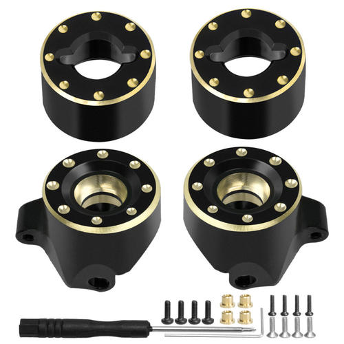 Axial 1/30 SCX30 福特烈马 牧马人 K10 黄铜转向杯+后桥黄铜配重