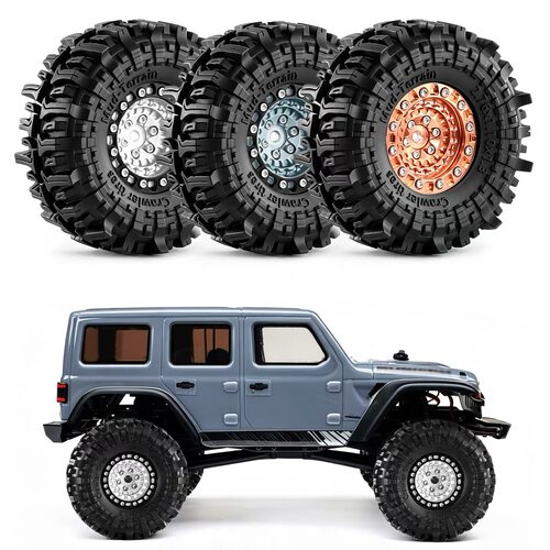 1/18TRX4M SCX24 FMS Ascent-18 1.3英寸轮毂 轮胎攀爬车轮毂W365