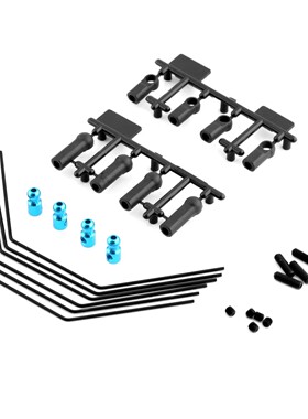 田宫 TAMIYA XV01 前后防倾杆54514 一车份含三种硬度