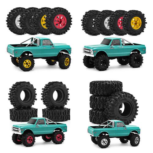 1/30 SCX30 0.7寸轮毂 轮胎 福特烈马 牧马人 K10 Ascent-32