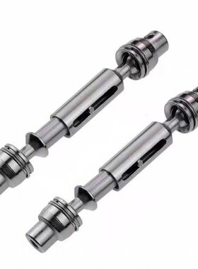 莽牛 顽皮龙op配件金属传动轴模型车攀爬嘎斯军卡JJRC改传动轴B13