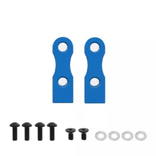 田宫TAMIYA TT01 TT02改装升级op配件铝合金舵机座LY160