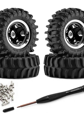 1/30 AXIALSCX30 0.7寸轮胎 福特烈马 牧马人 K10 scx30轮毂 D435