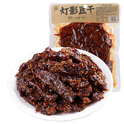 张飞灯影豆干重庆特产