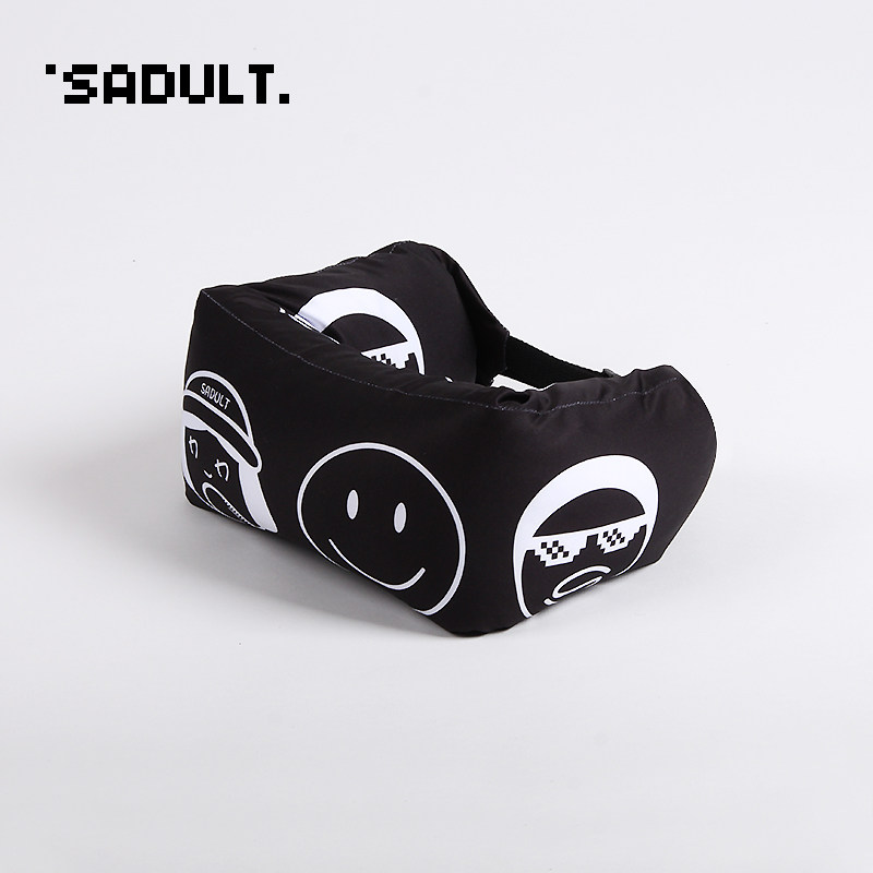 SADULT 휴대용 U자형 베개 비행기 여행 목 베개 경추 베개 목 베개 사무실 낮잠 베개 U자형 베개