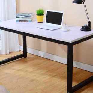 简易电脑桌长条桌家用靠墙窄桌子办公桌钢木桌卧室学习桌写字台.o