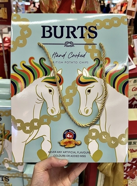 ole精品超市代购BURTS啵尔滋手工薯片福运连年礼包160g(40g*4袋）