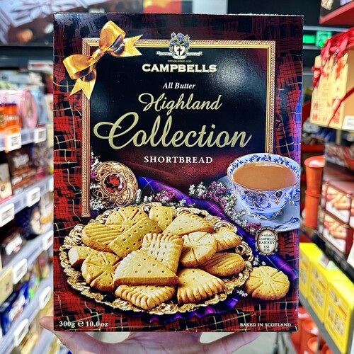 ole精品超市代购CAMPBELLS什锦装黄油酥饼饼干300g