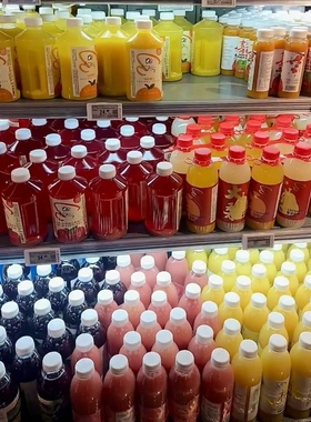 ole精品超市鲜榨100%HPP红心苹果汁富士苹果汁橙汁包邮网红果汁