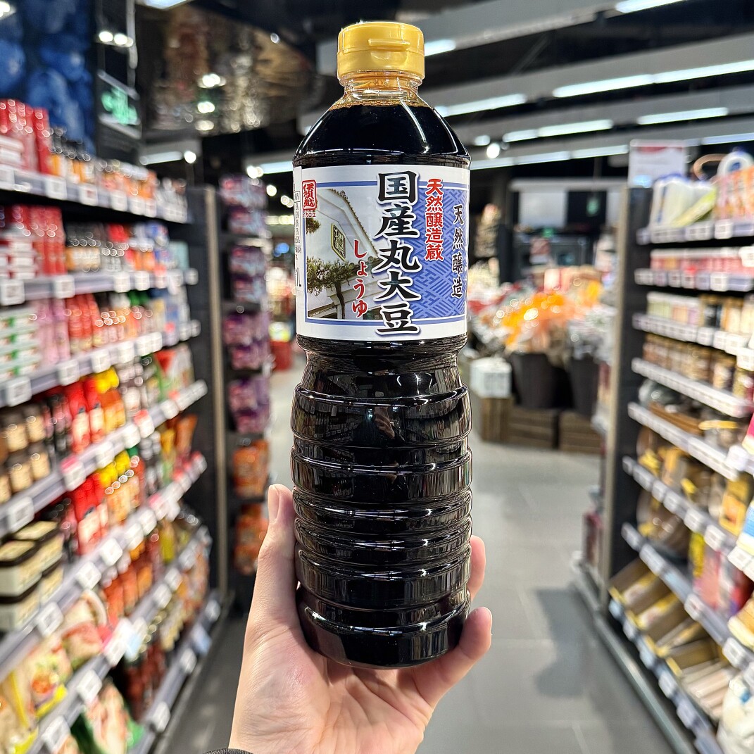 ole精品超市伊贺越丸大豆浓口酱油1L