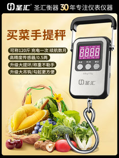 2025新款便携式买菜手提电子秤精准家用小型高精度商用称重弹簧称