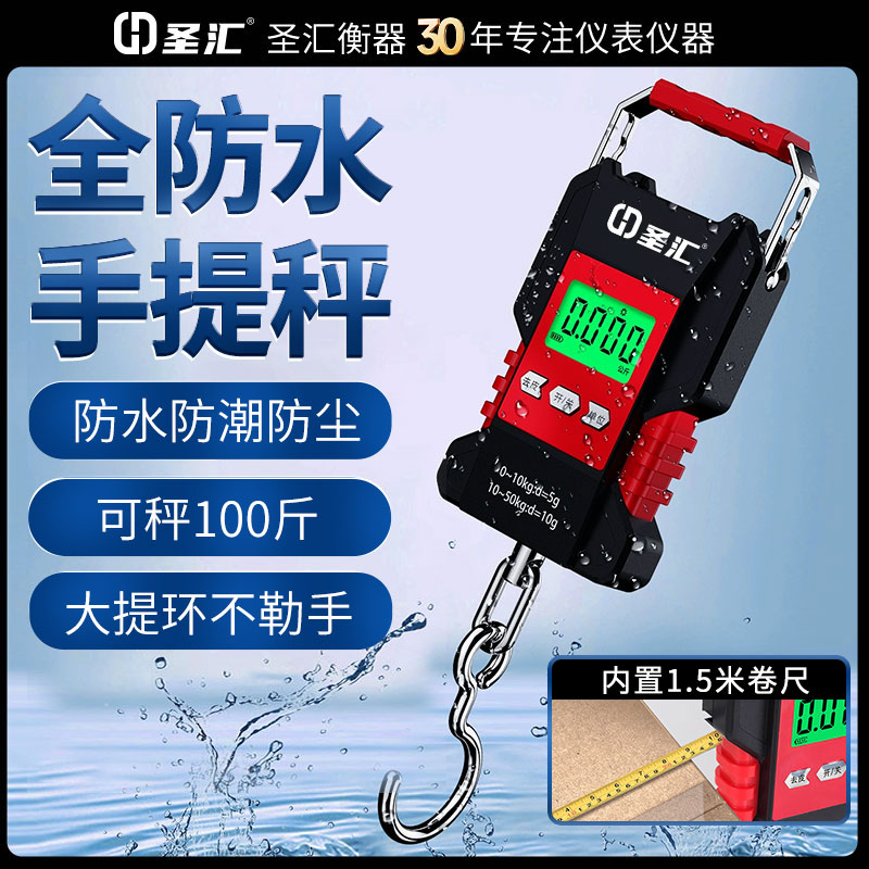 2025新款高精度防水手提电子秤