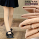 儿童肤色连裤 袜薄绒秋冬女童光腿神器自然肤水光袜女孩黑色打底袜