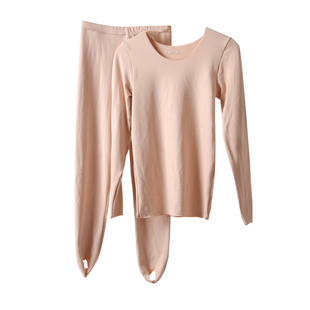 儿童舞蹈打底袜白色九分裤发热绒外穿裤子女宝宝袜练功服秋冬款春