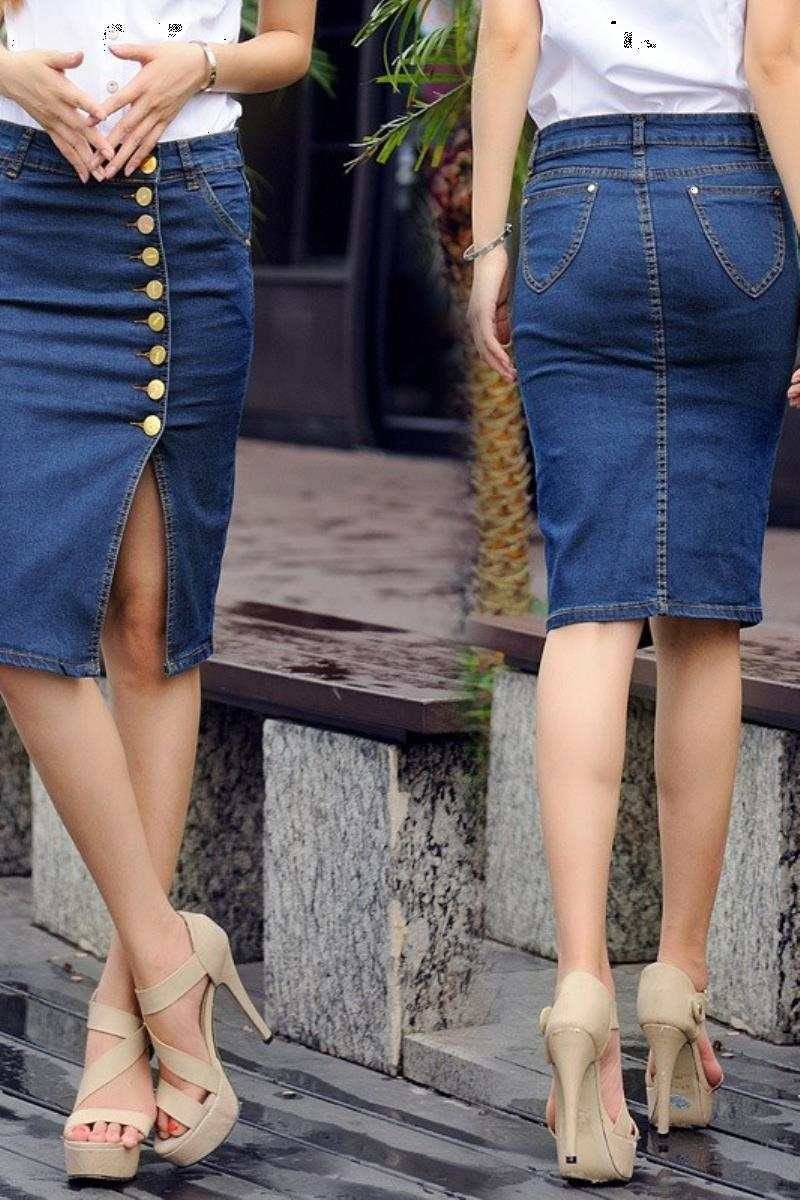 Summer Denim Skirts Sexy Casual Women Jean Long Skirt|ruв категории Женская одежда, юбка - от Buy2taobao.com для оказания профессиональной услуги покупки агента Taobao