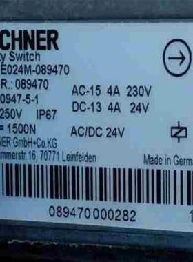议价Euchner 089470 安士能安全开关 TZ1LE拍前询价
