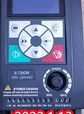 议价拆机海浦蒙特变频器D09-4T0P75G  0.75KW  380V  测试完好