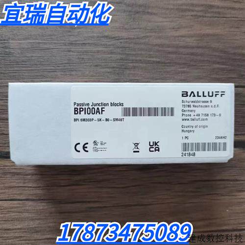 议价全新原装正品 巴鲁夫 BPI00AF 感测器BPI 6M303P-5K-B0-SM48T