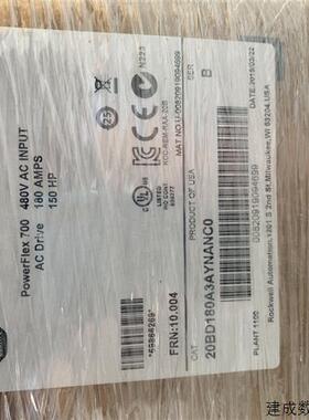 议价20BD180A3AYNAND0 罗克伟尔变频器 全新原装现货质保一年