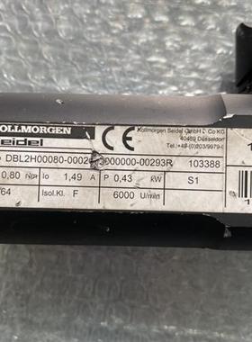议价伺服电机DBL2H00080-0002000000000-00293R