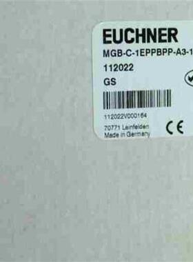 议价Euchner 112022 安士能安全开关 MGB-C拍前询价