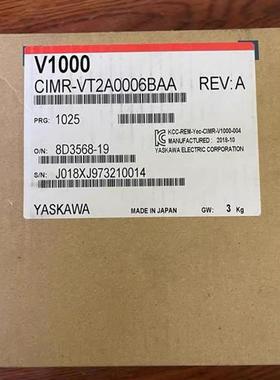 议价CIMR-VC2A0001/0002/0004/0006/0010/0012/20BAA安川变频器