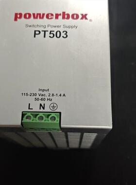 议价powerbox 24V10A 导轨电源 PT503 全新原装现货议价