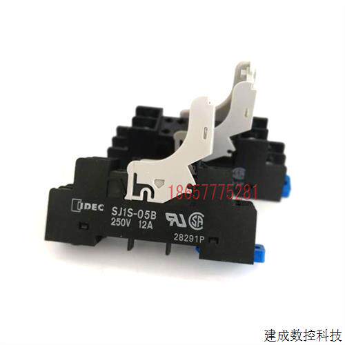 议价原装IDEC 和泉继电器底座 SJ1S-05B底座 适配 RJ1S-CL-D24 现
