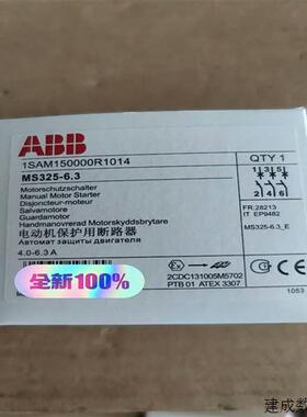 议价ABB电动机保护用断路器MS325-6.3 1SAM1500