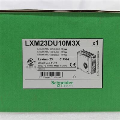 议价LXM23DU10M3X1KW伺服驱动器公司现货质保一年全新
