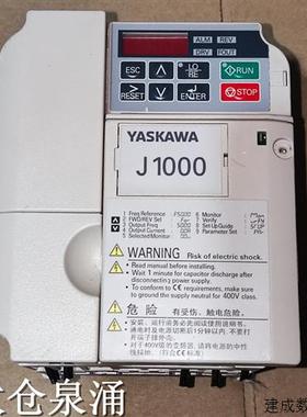 议价92新安川J1000变频器CIMR-JBBA0006BBA现货1.1KW/0.75KW 质量