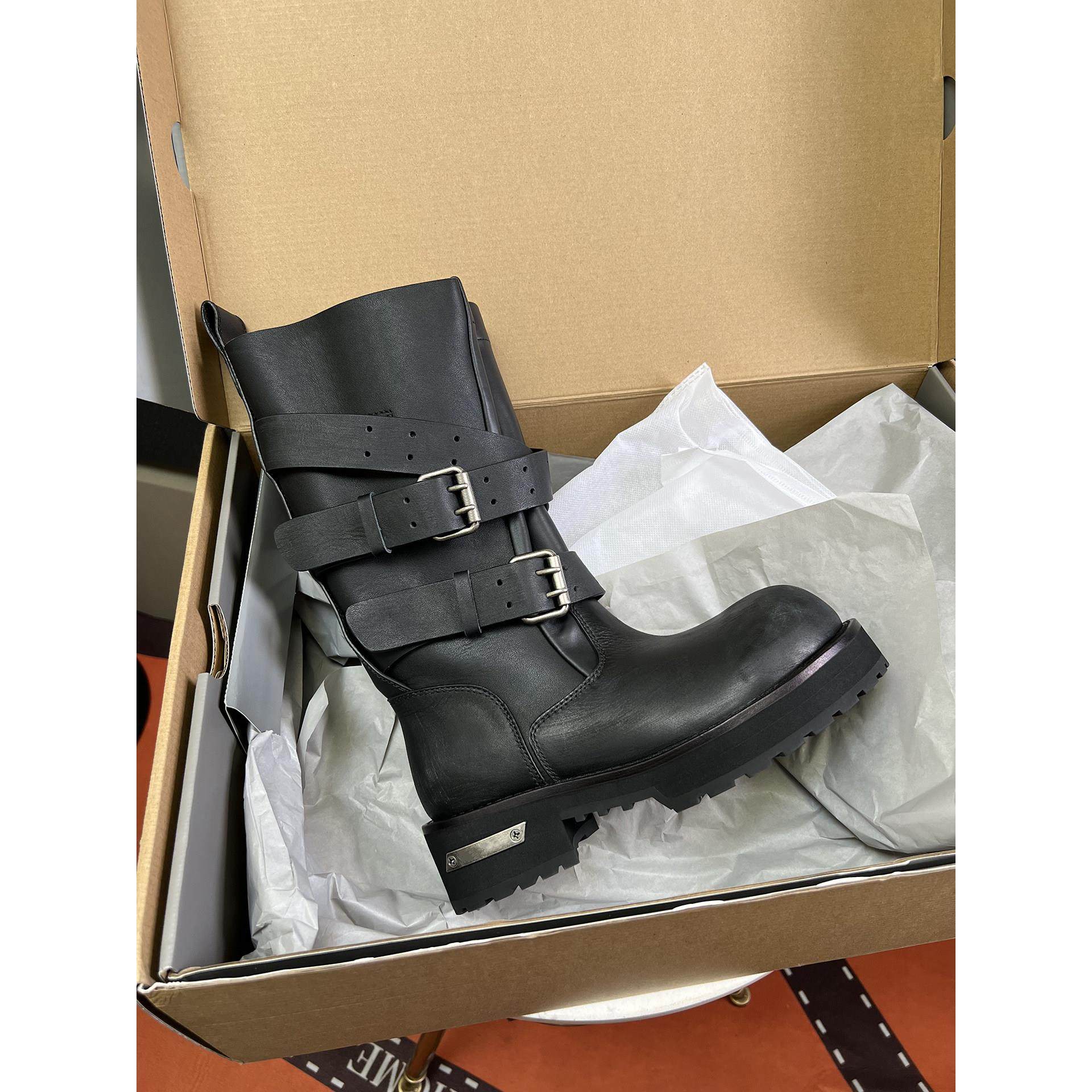 cocy【回头率爆表】顶版~做旧毒液战靴女真皮厚底马丁靴皮带扣骑,女鞋,马丁靴,淘宝优惠券,粉丝福利购,淘宝优惠卷