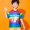 Rainbow style individual top