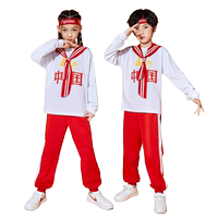 運(yùn)動(dòng)風(fēng)開(kāi)幕愛(ài)國(guó)主題爵士演出服
