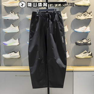 AYKV606 李宁女装 加绒保暖休闲直筒裤 户外运动防风长裤 2025新款