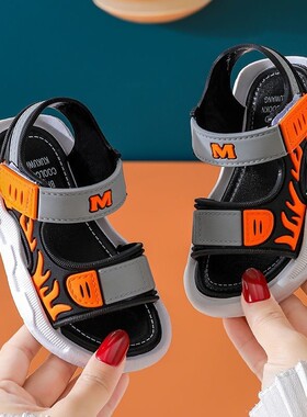 Baby Boys Shoes Kids Sandals Children Black Student Quality